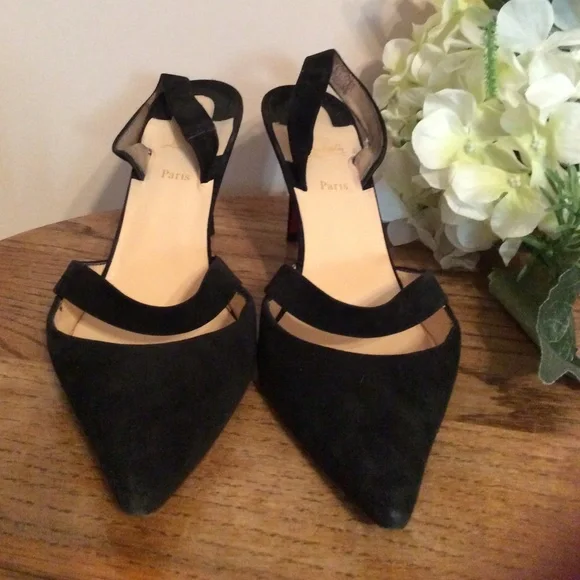 Christian Louboutin Sling Back Shoes - Picture 3 of 12